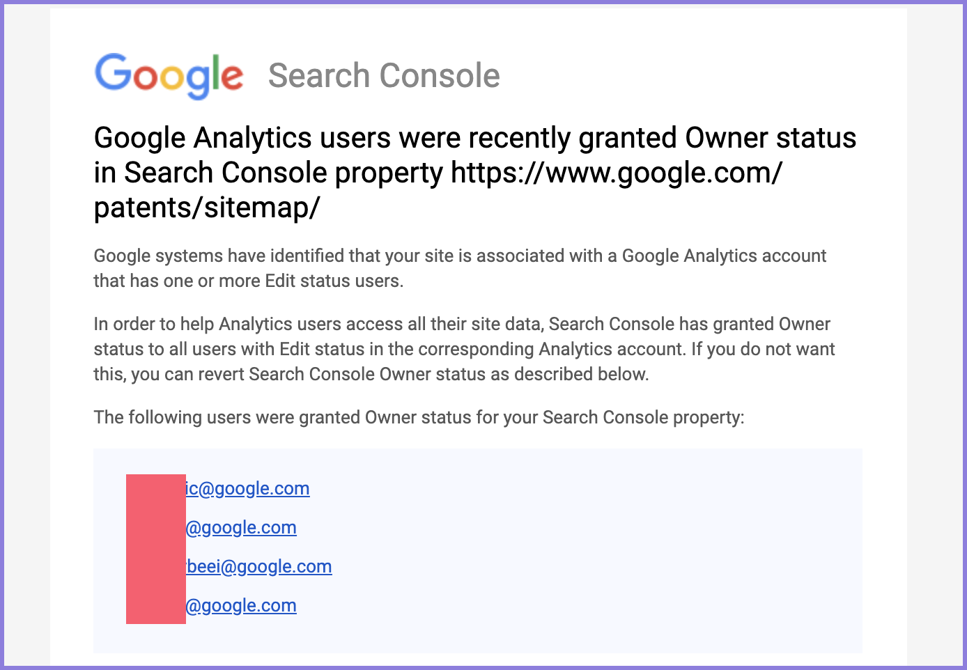How I accidentally found Bug in Google Search Console